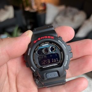 G-shock 6900-V1 with custom black(negative) display. No scratches.